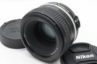 美品 Nikon ニコン AF-S NIKKOR 50mm F1.8G Special Edition 単焦点レンズ フード付 250127v