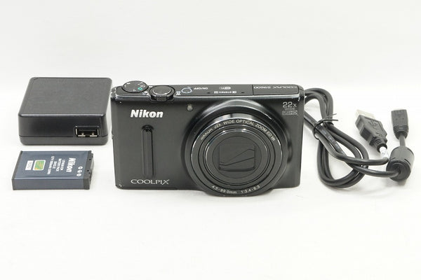 Nikon ニコン COOLPIX S9600 コンパクトデジタルカメラ ブラック 240419h