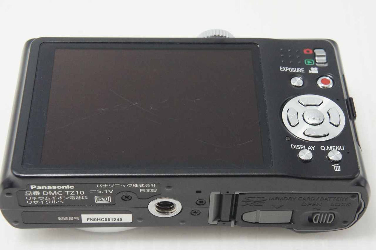 Panasonic パナソニック LUMIX DMC-TZ10 コンパクトデジタルカメラ ブラック 261015d