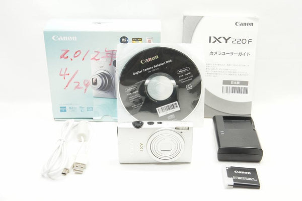 Canon キヤノン IXY 220F コンパクトデジタルカメラ シルバー 元箱付 240715k