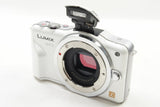 美品 Panasonic パナソニック LUMIX DMC-GF3 ボディ ミラーレス一眼カメラ ホワイト 元箱付 250420e