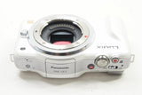 美品 Panasonic パナソニック LUMIX DMC-GF3 ボディ ミラーレス一眼カメラ ホワイト 元箱付 250420e