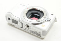 美品 Panasonic パナソニック LUMIX DMC-GF3 ボディ ミラーレス一眼カメラ ホワイト 元箱付 250420e