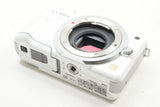 美品 Panasonic パナソニック LUMIX DMC-GF3 ボディ ミラーレス一眼カメラ ホワイト 元箱付 250420e