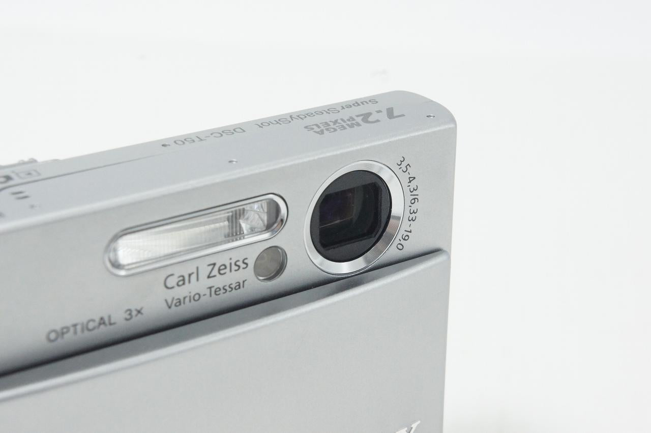 SONY ソニー DSC-T50 コンパクトデジタルカメラ シルバー 元箱付
