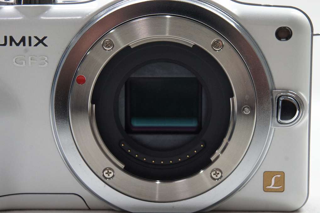 美品 Panasonic パナソニック LUMIX DMC-GF3 ボディ ミラーレス一眼カメラ ホワイト 元箱付 250420e