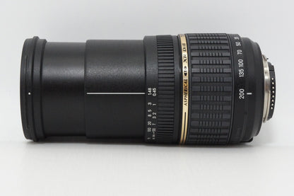 美品 TAMRON タムロン AF 18-200mm F3.5-6.3 XR Di II LD Aspherical IF MACRO A14 Nikon Fマウント フード付 260417g