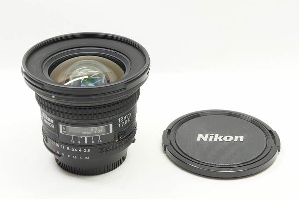 美品 Nikon ニコン AF NIKKOR 18mm F2.8D 単焦点レンズ 241004k