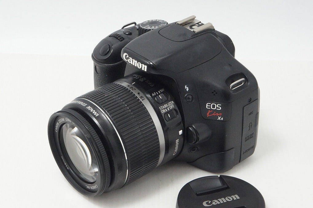 Canon キヤノン EOS Kiss X4 ボディ + EF-S 18-55mm IS レンズキット デジタル一眼レフカメラ 261005a