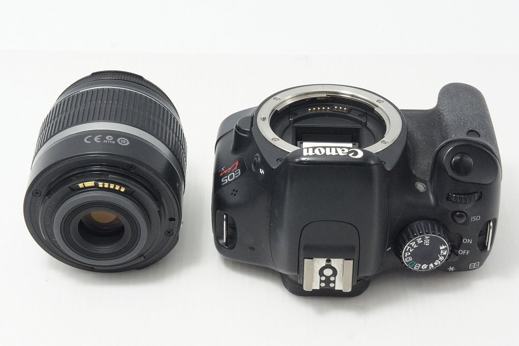 Canon キヤノン EOS Kiss X4 ボディ + EF-S 18-55mm IS レンズキット デジタル一眼レフカメラ 261005a