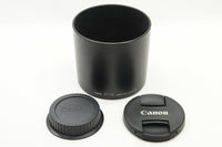 良品 Canon キヤノン EF 100mm F2.8L MACRO IS USM 単焦点レンズ フード付 250127q