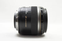 良品 Canon キヤノン EF-S 60mm F2.8 MACRO USM APS-C 単焦点レンズ フード付 241004i