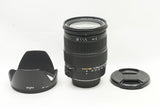 SIGMA シグマ 18-200mm F3.5-6.3 DC OS HSM Nikon Fマウント APS-C ズームレンズ フード付 250127d