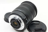 SIGMA シグマ 18-200mm F3.5-6.3 DC OS HSM Nikon Fマウント APS-C ズームレンズ フード付 250127d