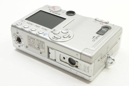 Canon キヤノン IXY DIGITAL 400 コンパクトデジタルカメラ シルバー 250703j