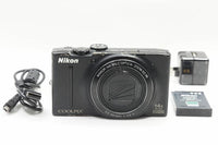 Nikon ニコン COOLPIX S8200 コンパクトデジタルカメラ ブラック 240725f