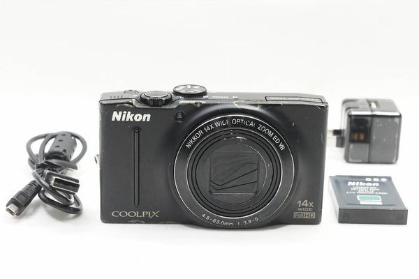 Nikon ニコン COOLPIX S8200 コンパクトデジタルカメラ ブラック 240725f