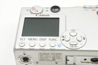 Canon キヤノン IXY DIGITAL 400 コンパクトデジタルカメラ シルバー 250703j