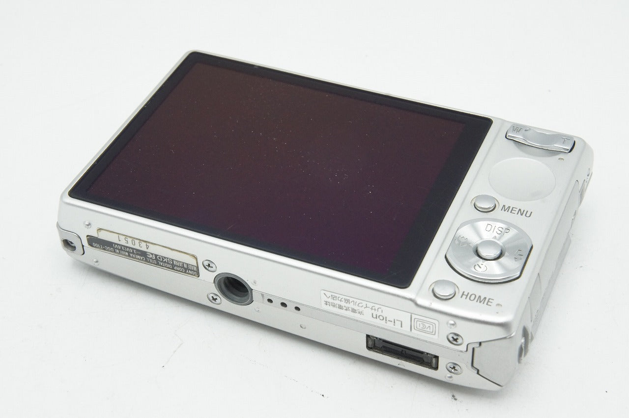 SONY ソニー Cyber-shot DSC-T100 コンパクトデジタルカメラ シルバー 260107d