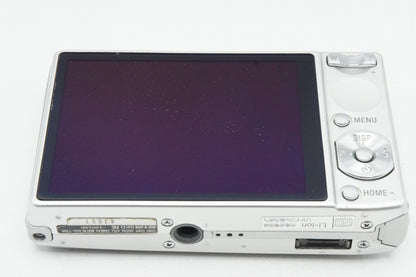 SONY ソニー Cyber-shot DSC-T100 コンパクトデジタルカメラ シルバー 260107d