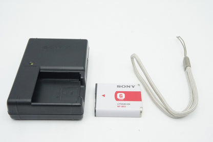 SONY ソニー Cyber-shot DSC-T100 コンパクトデジタルカメラ シルバー 260107d