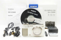 訳あり品 OLYMPUS オリンパス SH-25MR コンパクトデジタルカメラ ホワイト 元箱付 240725b