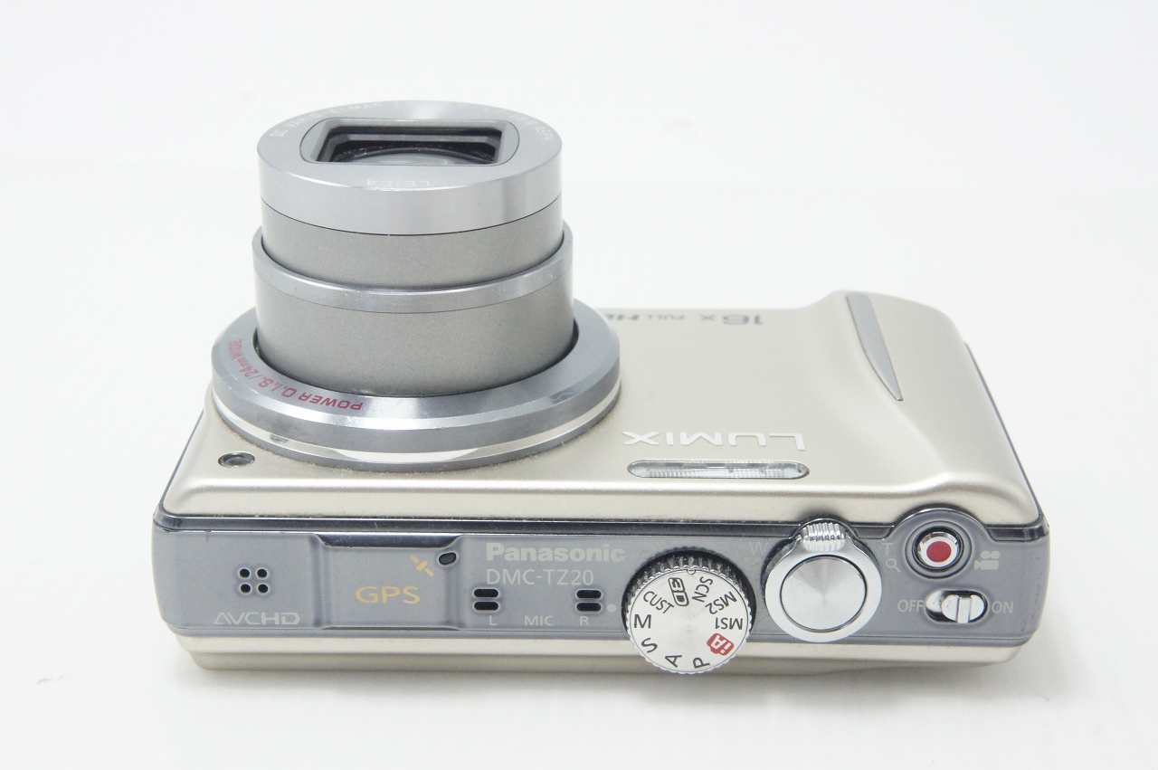 Panasonic　デジタルカメラ　TZ20　ゴールド Panasonic パナソニック LUMIX DMC-TZ20 コンパクトデジタルカメラ