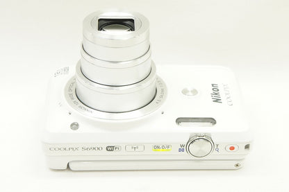 訳あり品 Nikon ニコン COOLPIX S6900 コンパクトデジタルカメラ ナチュラルホワイト 250709h