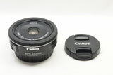 美品 Canon キヤノン EF-S 24mm F2.8 STM APS-C パンケーキ 単焦点レンズ 250426h