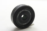 美品 Canon キヤノン EF-S 24mm F2.8 STM APS-C パンケーキ 単焦点レンズ 250426h