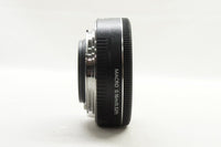 美品 Canon キヤノン EF-S 24mm F2.8 STM APS-C パンケーキ 単焦点レンズ 250426h