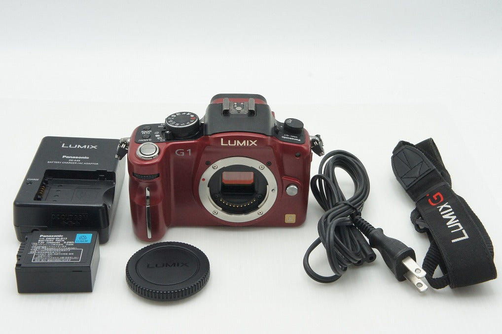 Panasonic パナソニック LUMIX DMC-G1 ボディ ミラーレス一眼カメラ コンフォートレッド 260818sb