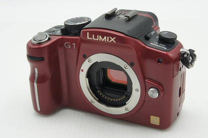 Panasonic パナソニック LUMIX DMC-G1 ボディ ミラーレス一眼カメラ コンフォートレッド 260107ad