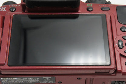 Panasonic パナソニック LUMIX DMC-G1 ボディ ミラーレス一眼カメラ コンフォートレッド 260107ad