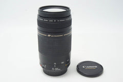 Canon キヤノン EF 75-300mm F4-5.6 II USM AFレンズ Canon EFマウント フルサイズ 261013c
