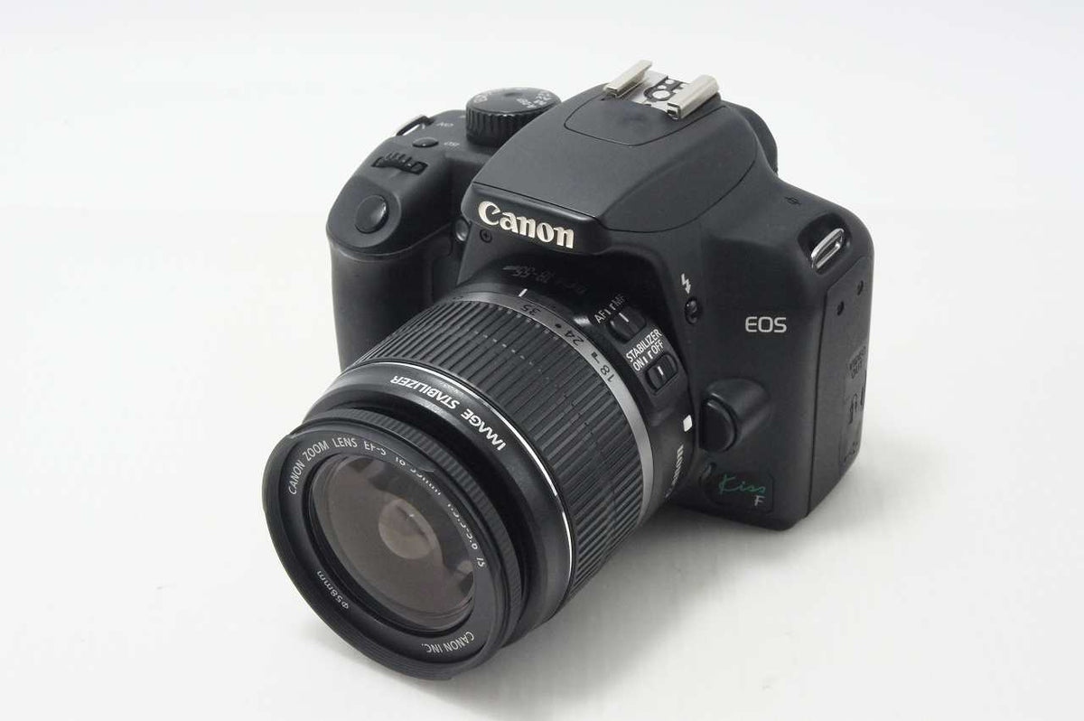 Canon キヤノン EOS Kiss F ボディ + EF-S 18-55mm F3.5-5.6 IS デジタル一眼レフカメラ EFマウント APS-C 261013f