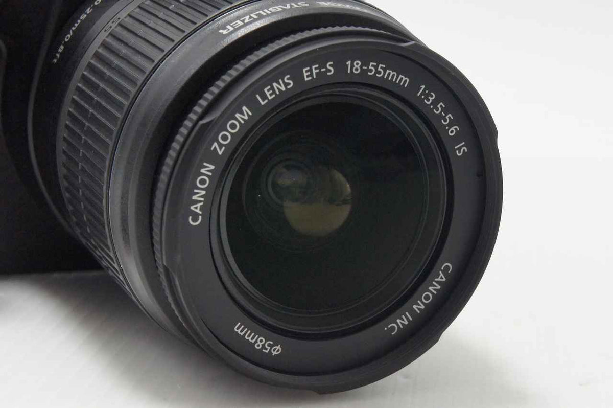 Canon キヤノン EOS Kiss F ボディ + EF-S 18-55mm F3.5-5.6 IS デジタル一眼レフカメラ EFマウント APS-C 261013f
