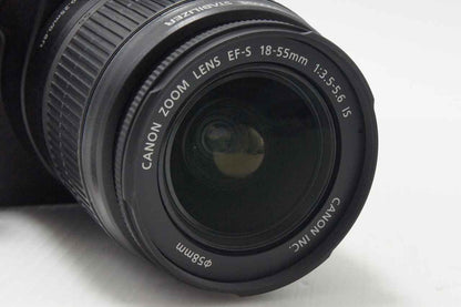 Canon キヤノン EOS Kiss F ボディ + EF-S 18-55mm F3.5-5.6 IS デジタル一眼レフカメラ EFマウント APS-C 261013f