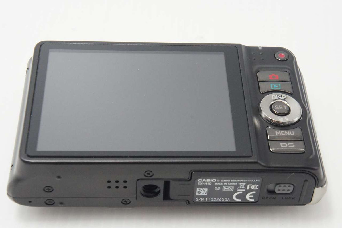 CASIO カシオ EXILIM EX-H10 コンパクトデジタルカメラ ブラック 261013q
