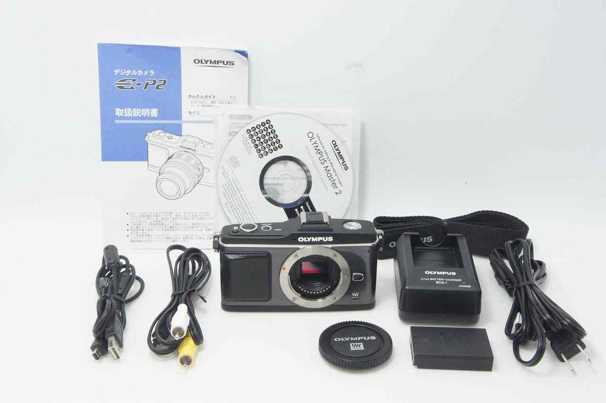 OLYMPUS オリンパス PEN E-P2 ボディ ミラーレス一眼カメラ ブラック 261012o