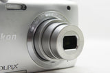 良品 Nikon ニコン COOLPIX S2900 コンパクトデジタルカメラ シルバー 250426f