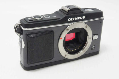 OLYMPUS オリンパス PEN E-P2 ボディ ミラーレス一眼カメラ ブラック 261012o