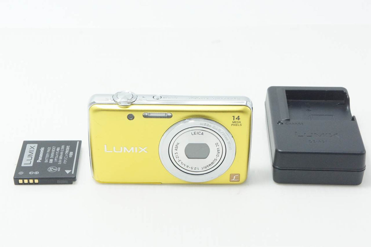Panasonic パナソニック LUMIX DMC-FH6 コンパクトデジタルカメラ イエロー 261016ar
