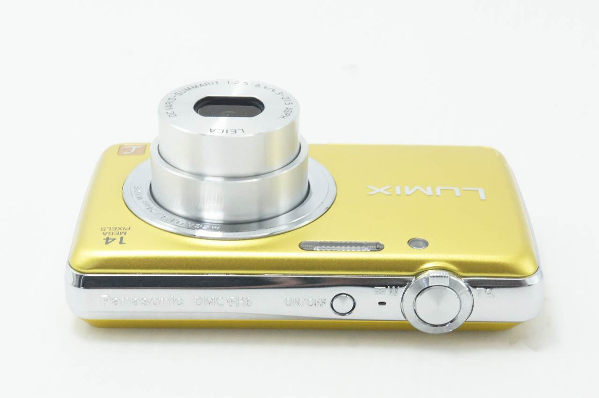 Panasonic パナソニック LUMIX DMC-FH6 コンパクトデジタルカメラ イエロー 261016ar