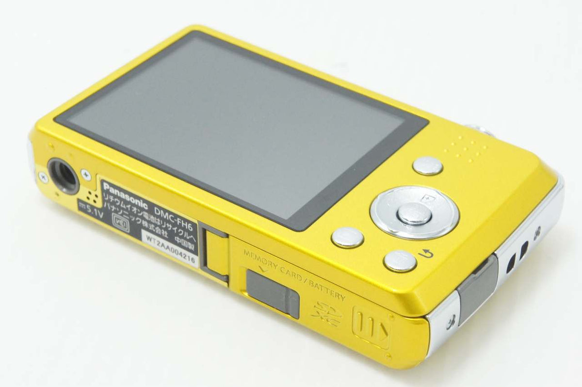 Panasonic パナソニック LUMIX DMC-FH6 コンパクトデジタルカメラ イエロー 261016ar