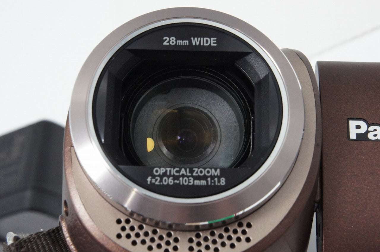 【美品】Panasonic パナソニックHC-W580M ビデオカメラ ブラウン パナソニック HDビデオカメラ W580M