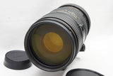 良品 Nikon AF VR Zoom Nikkor 80-400mm F4.5-5.6D ED フルサイズ ズームレンズ フード付 250129m