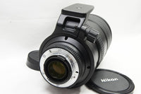 良品 Nikon AF VR Zoom Nikkor 80-400mm F4.5-5.6D ED フルサイズ ズームレンズ フード付 250129m