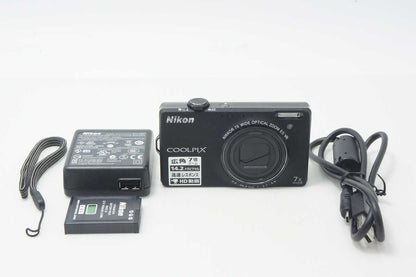 Nikon ニコン COOLPIX S6000 コンパクトデジタルカメラ ノーブルブラック 261019i