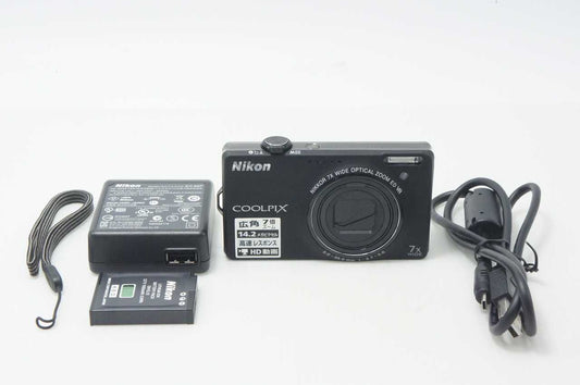 Nikon ニコン COOLPIX S6000 コンパクトデジタルカメラ ノーブルブラック 261019i